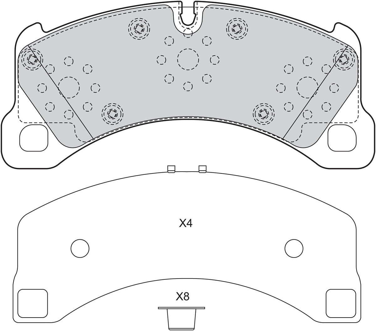 Pastiglie freno VALEO 601539